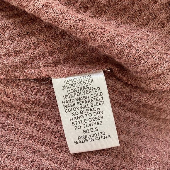 Vici Waffle Knit Contrast Sleeve Dress - Picture 5 of 6